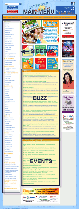 Original InTheLoopKids Website